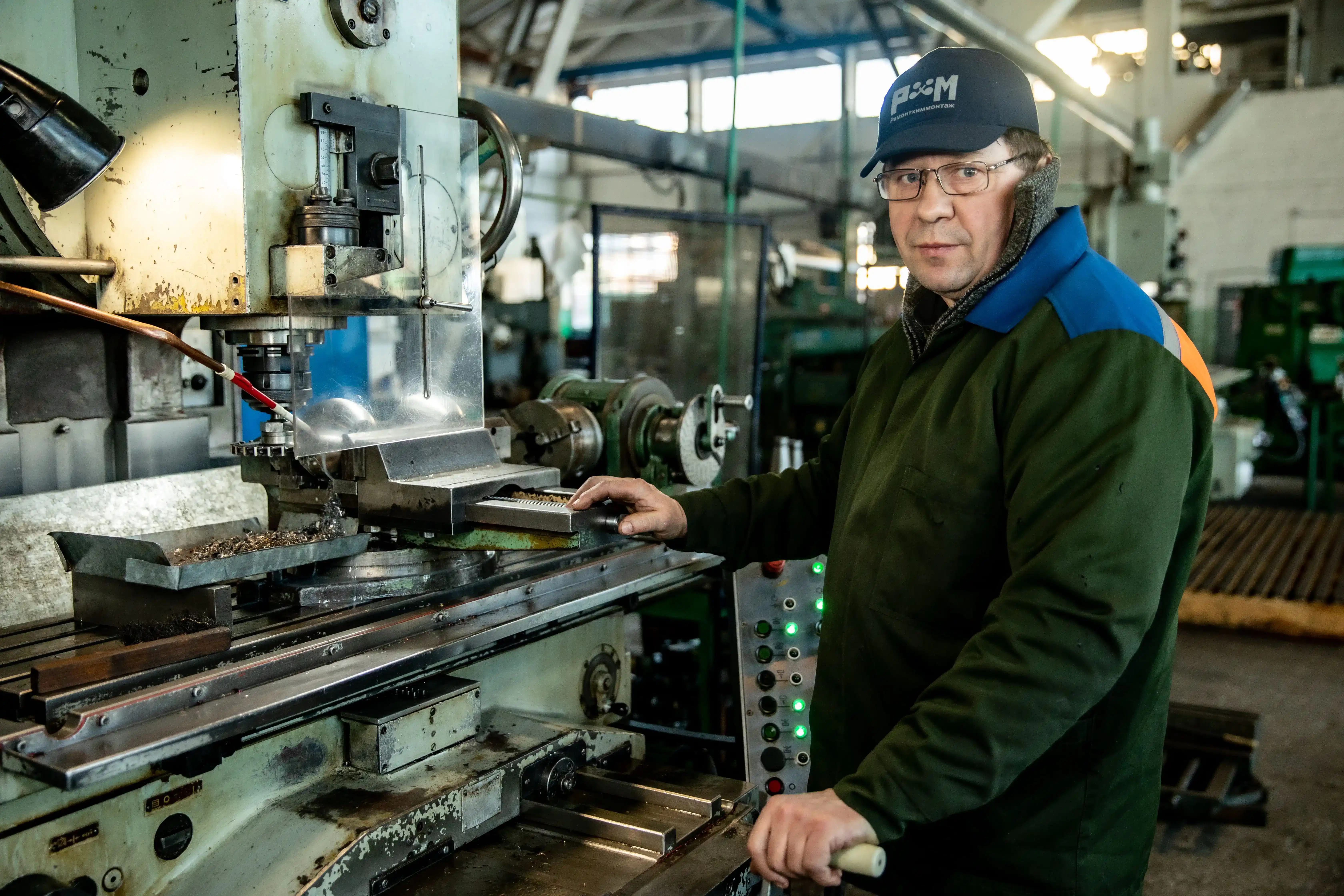 Рабочие места в цехе