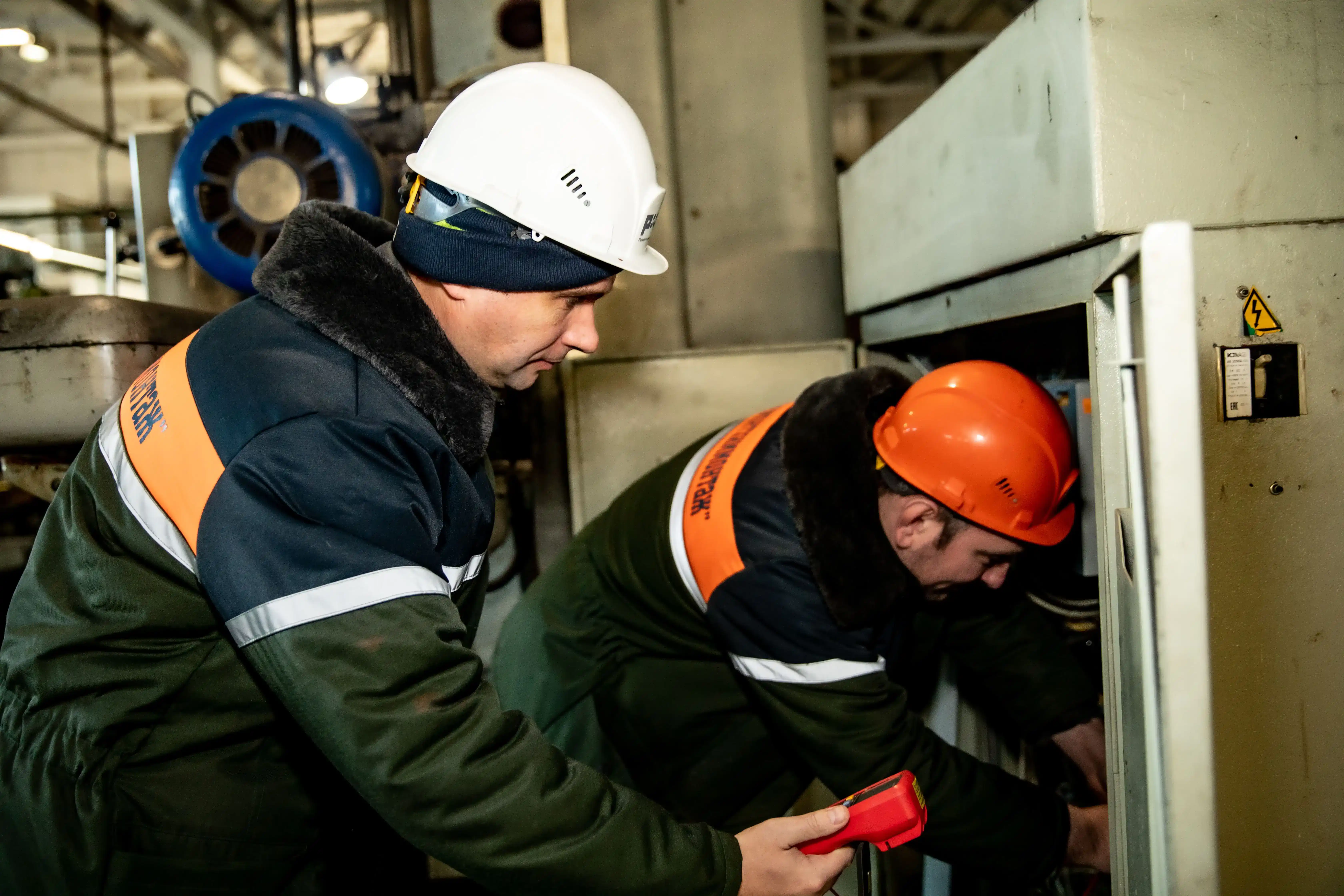 Рабочие места в цехе