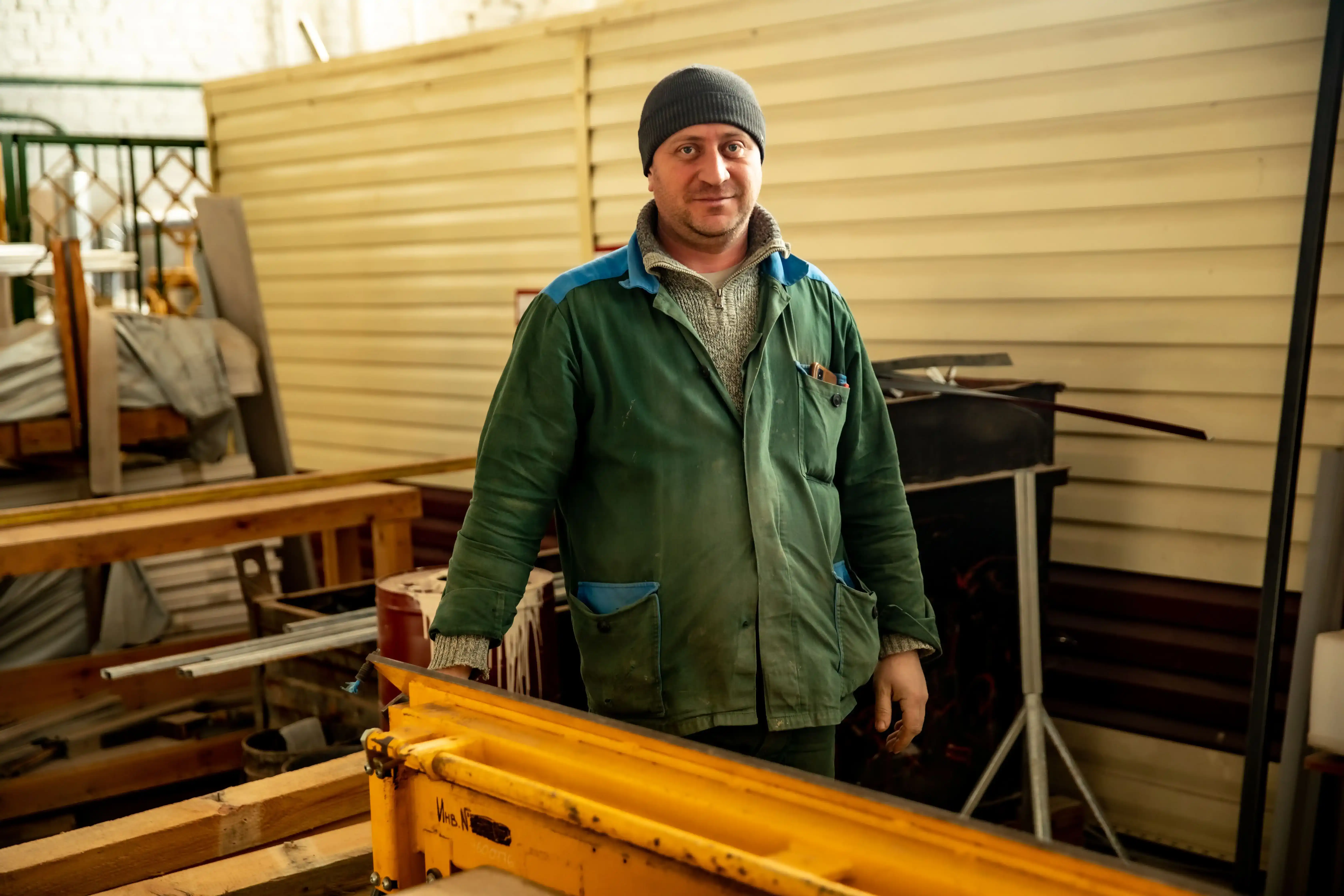 Рабочие места в цехе